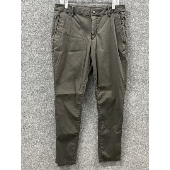 Bird Dogs Pants Men's 34X32 Gray Performance Lined Chino Boom For Your Boomstick - Picture 1 of 16